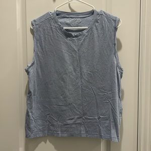 Periwinkle muscle tank